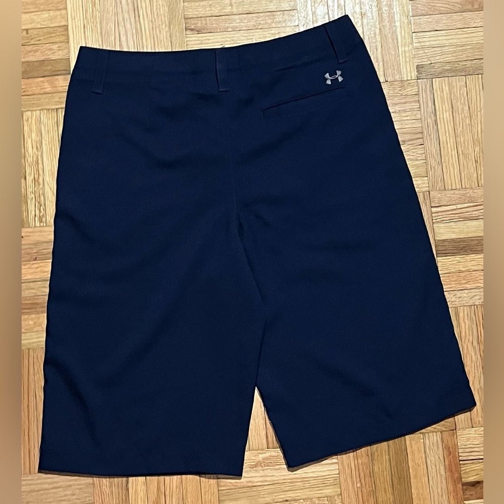 Under Armour Blue Kids (young) Short Sz YLG